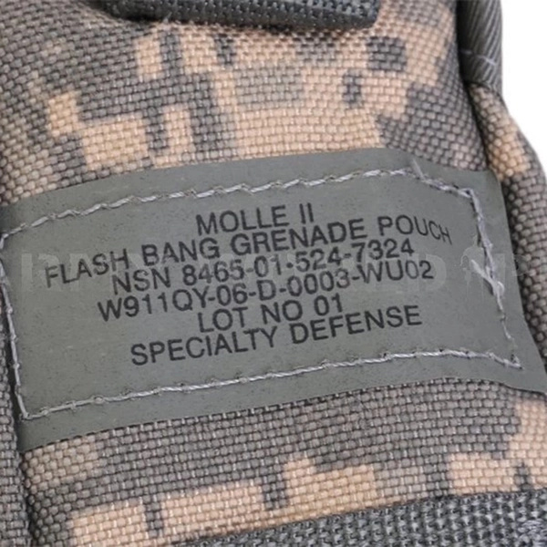 Flash Bang Grenade Pouch US Army UCP Original New