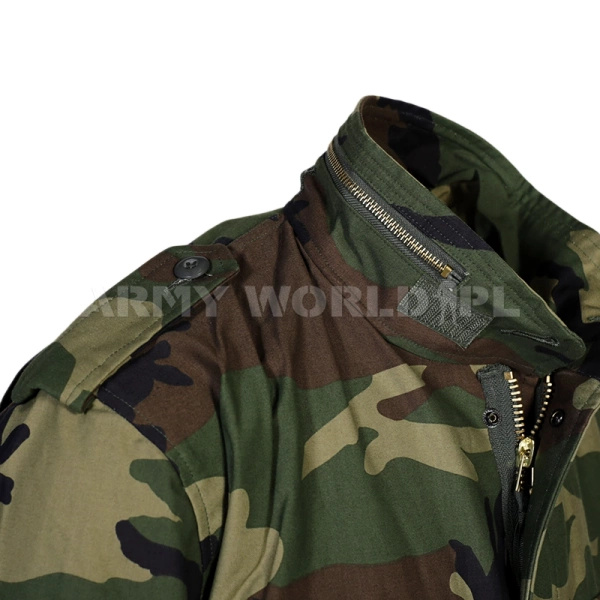 Military Field Jacket Model M65 Woodland Nyco  Mil-Tec TESSAR.INC