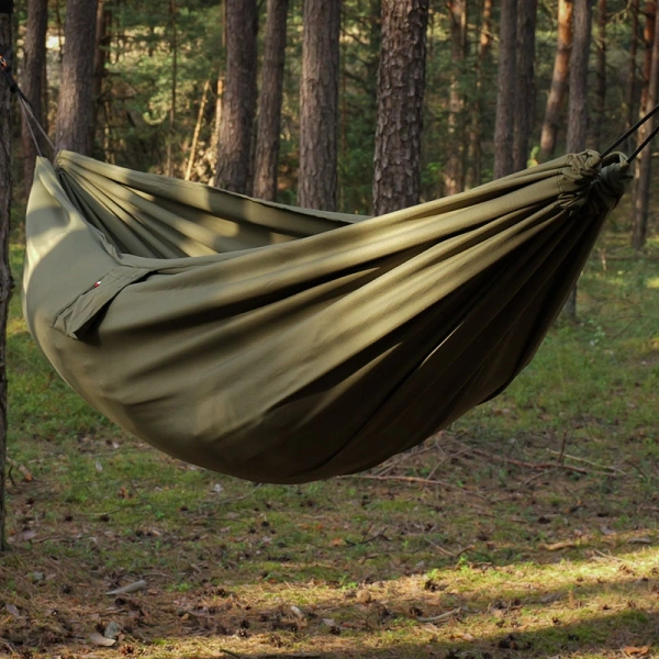 Touristic Hammock "Niedzwiedź" XL TigerWood Olive New
