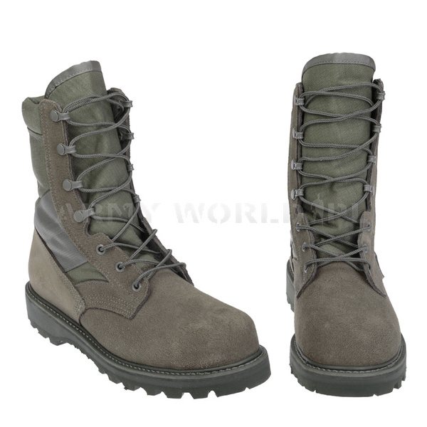 US Army Hot Weather Steel Toe Boot UPCW AF Thorogood Sage Original New