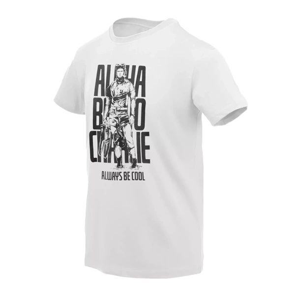 T-Shirt ABC Alfa Bravo Charlie Helikon-Tex Biały (TS-ABH-CO-20)
