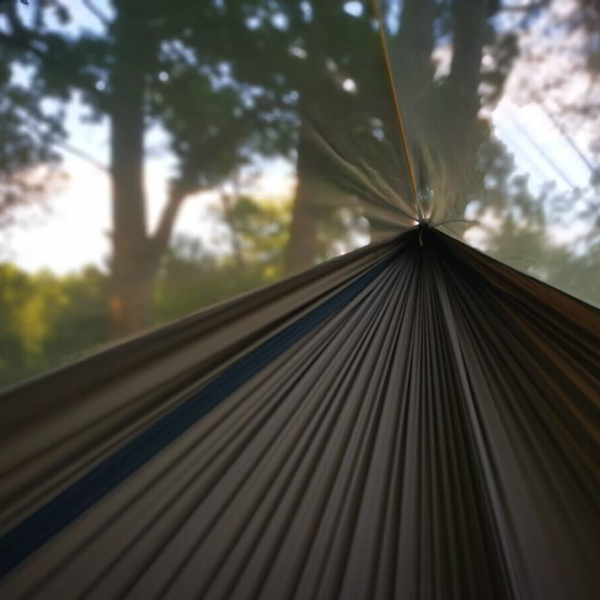 Hamak OUTDOOR I + Zawieszenie Whoopie Sling FlyHamak Dark Olive 