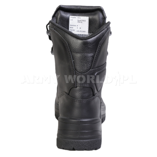 Buty Wojskowe Brytyjskie Patrol Boots Solution B Haix Czarne Nowe II Gatunek 