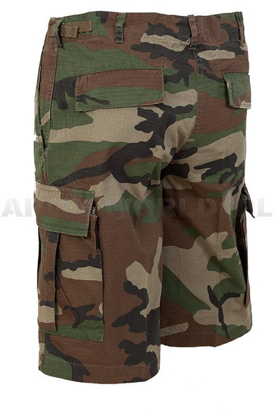 Bermuda Pants Ripstop  Miltec Shorts Woodland  (11402020)