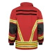 Firefighter Jacket Lion Apparel Red Original Used