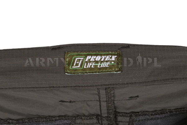 Protex Life Line Pants With Removable Legs Olive Green Used