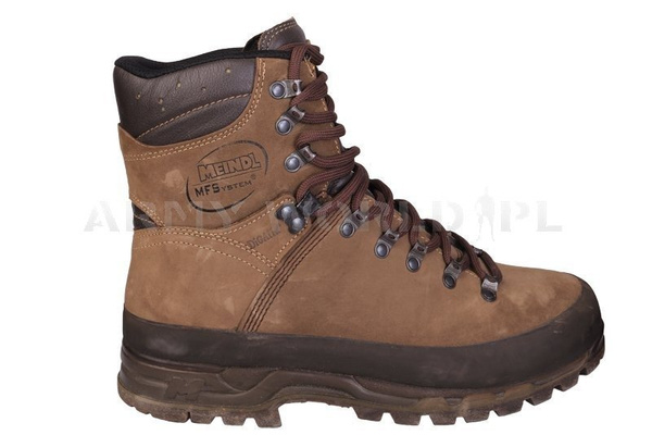 Buty Wojskowe Górskie Meindl 2910-55 Nubukowe Brązowe Oryginał Demobil DB