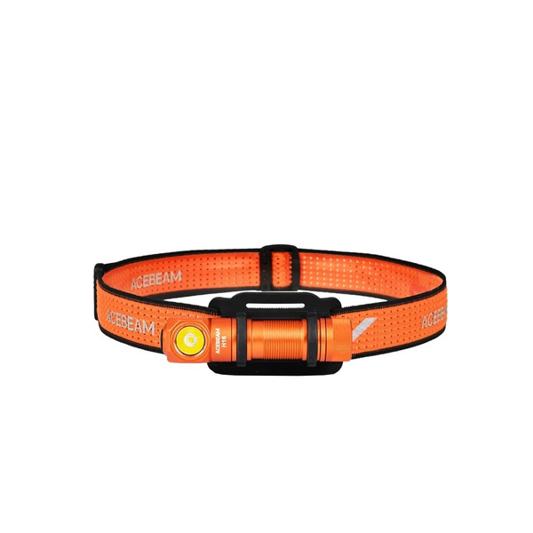 Latarka Czołowa H16 650 lm CRI90 Acebeam 5000k Pomarańczowa