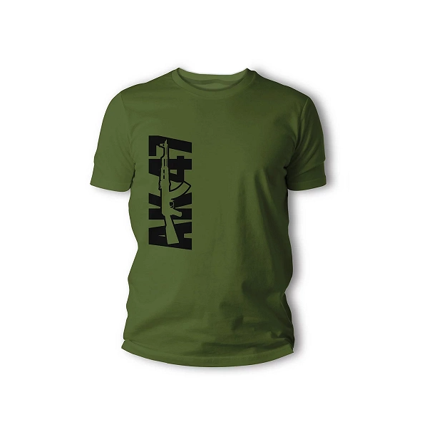 T-Shirt AK47 TigerWood Olive