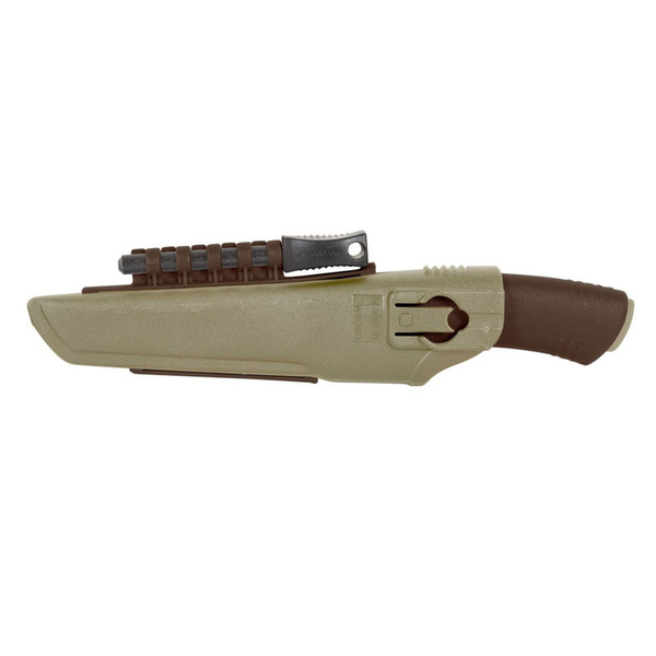 Knife Mora of Sweden® Morakniv®  Bushcraft Survival Stainless Steel With Fire Steel and Sharpener Sand 