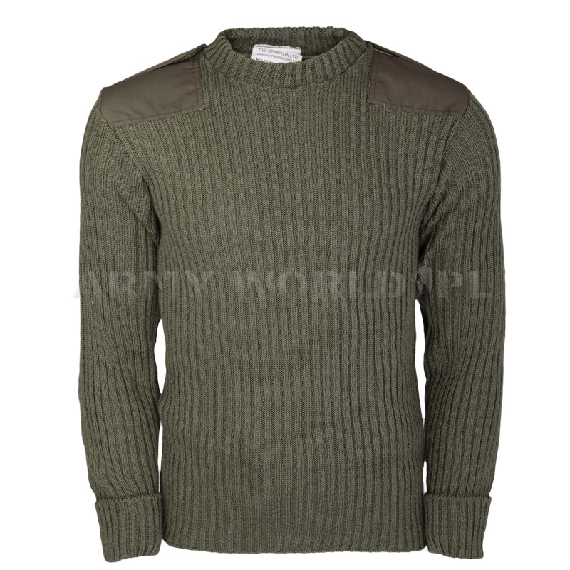 Military Dutch Woolen Sweater Oliv Original Demobil Clothing Mens Clothing Shirts 5317