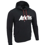 Bluza Z Kapturem D010 Original Logo Hoodie Arktis Czarna