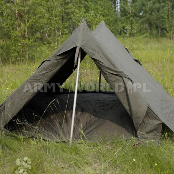 Namiot Wojskowy Brezentowy Francuski Oryginał Demobil DB