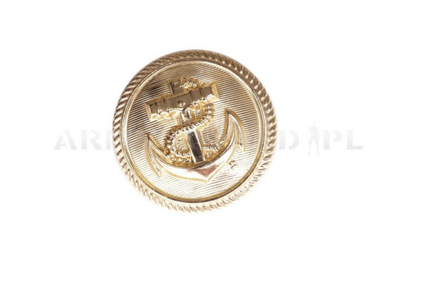 Button Of Navy Forces 21N Gold Military Surplus New