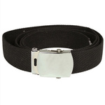 Webbing Belt Model US Black Mil-tec New (13110002 )