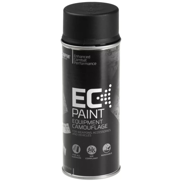 Farba Maskująca / Spray Do Broni 400 ml NFM Group Black Mat