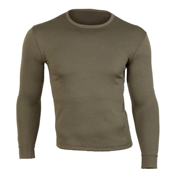 Military British Thermoactive Shirt Long Sleeves Oliv Original Demobil