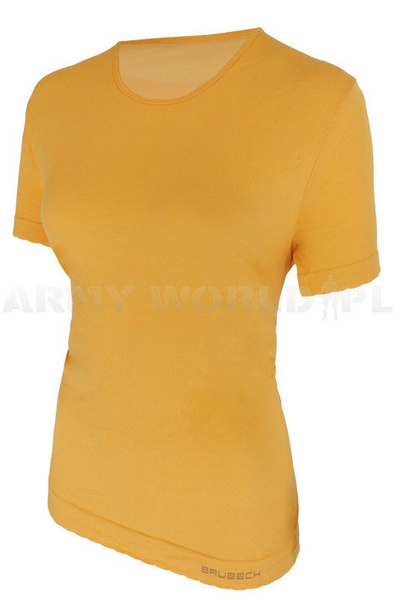 Women's T-shirt Comfort Cotton Brubeck Yellow