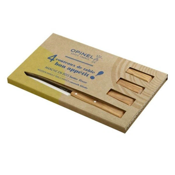 Opinel Zestaw Noży Stołowych Bon Apetite! Olive (001515)