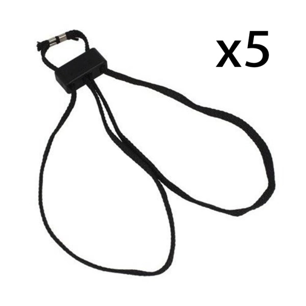 Kajdanki Jednorazowe Tekstylne 5 Sztuk ESP Czarne (HT-01-B KJ-004)