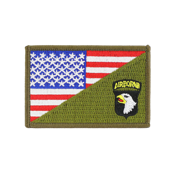 Emblemat 101st Airborne Half Flag #20011 Fostex (442307)