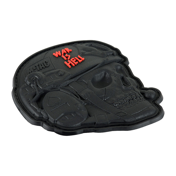 Naszywka War is Hell 3D PVC M-Tac Black (51328002)