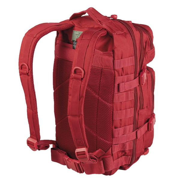 Plecak Model US Assault Pack SM (20l) Mil-tec Czerwony Dla Służb Medycznych Nowy Powystawowy