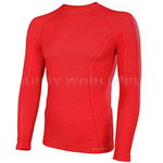 Men's Thermoactive Long Sleeve Shirt ACTIVE WOOL Brubeck Red