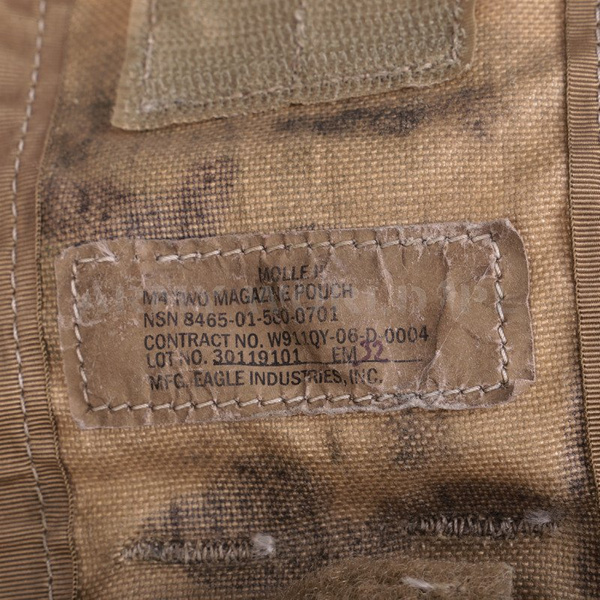 Ładownica US Army Molle II M-4 Double Mag Pouch Multicam Oryginał Demobil II Gatunek