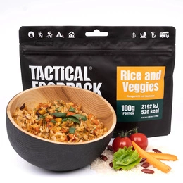 Liofilizowany Ryż Z Warzywami 100g Tactical Foodpack