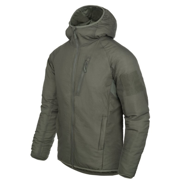 WOLFHOUND Hoodie Jacket Climashield Apex 67g Helikon-Tex Alpha Green