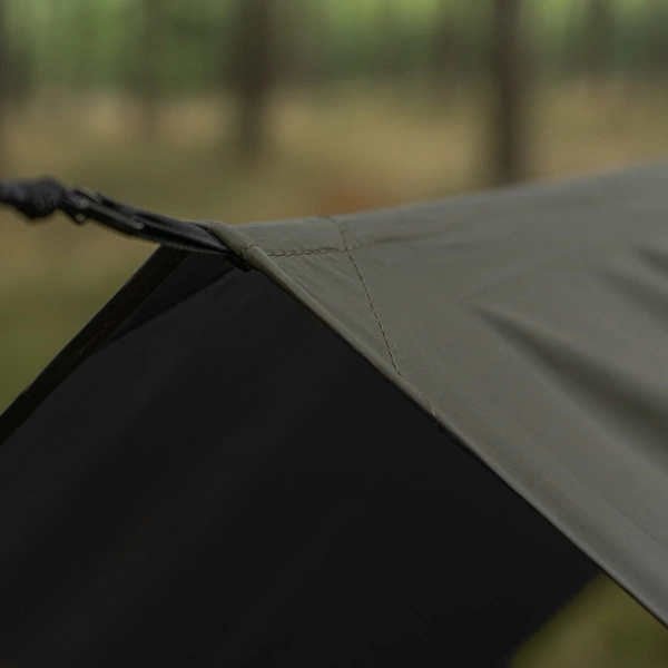 Tarp T2 3x3 m Poland TigerWood Olive /Black