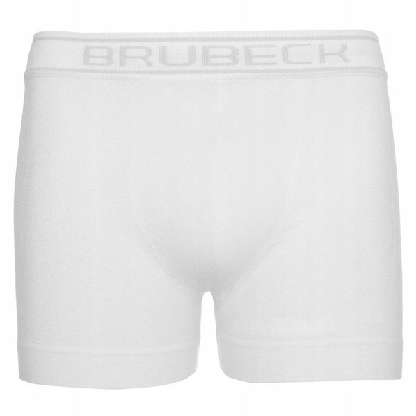 Bokserki Męskie Comfort Cotton Classic Brubeck Białe (BX0050M)