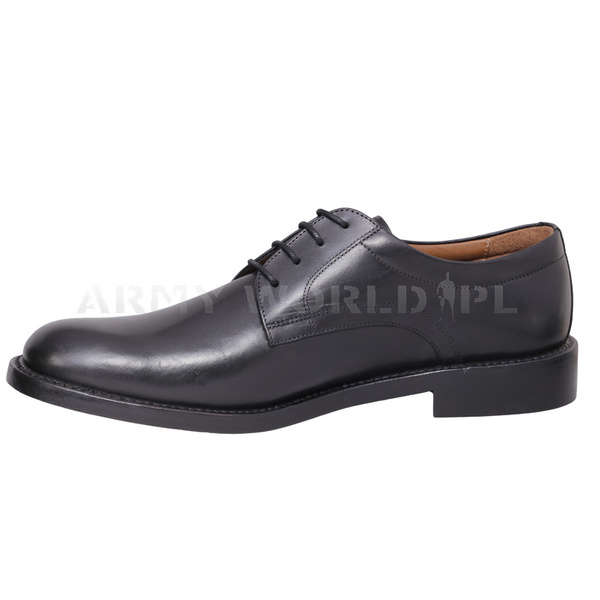 Buty Skórzane Galowe Holenderskie Defense Skórzana Podeszwa Oryginał BDB