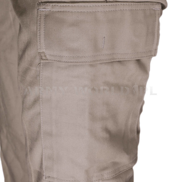 Bermudy Wojskowe KÖHLER NATO Beż Oryginał Demobil BDB