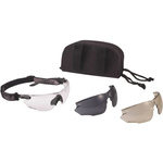 Ballistic Glasses Kit COMBAT Black (COMBKITN)