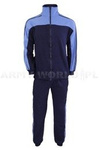 Polish sport military tracksuit 503/MON  WP shirt + trousers Original Blue New