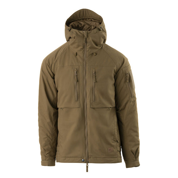 Winter Jacket YUKON Duracanvas Helikon-Tex Ash Grey / Black (KU-WTY-DC-8501A)