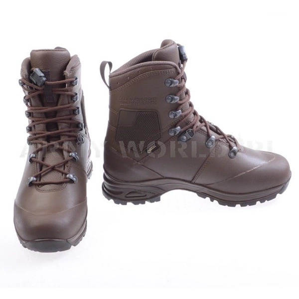 Dutch Army Military Shoes Haix Laars Gevecht Natweer Gore-Tex (203319) Brown Original New II Quality