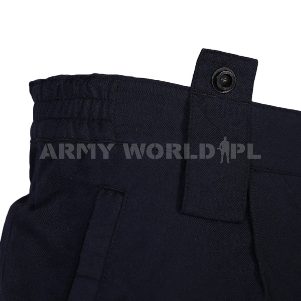 Spodnie Robocze Holenderskie Wahler Aramidowe Granatowe Oryginał Demobil BDB