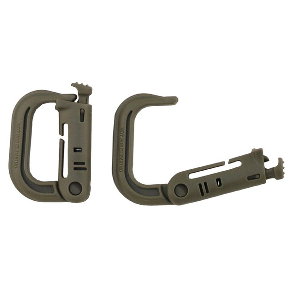 Plastic Carabiner Grimlock MFH Coyote 2 Pcs. (27550R) 