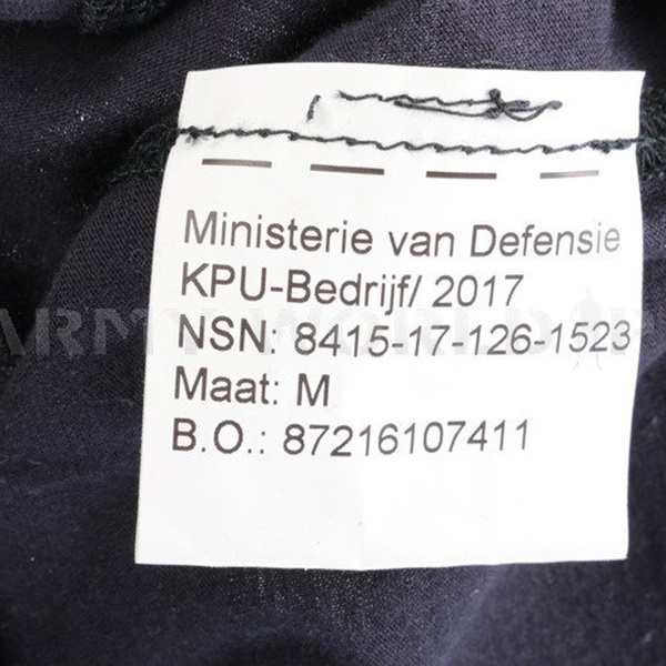 Koszula Taktyczna Holenderska Pod Kamizelkę Combat Shirt Granatowa Oryginał Demobil BDB