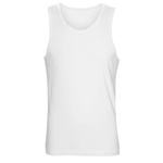 Men's Vest Comfort Cotton Brubeck White