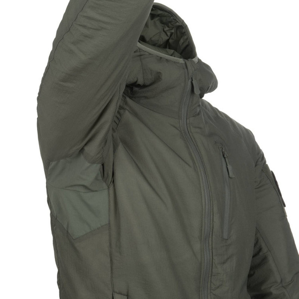 Jacket WOLFHOUND Hoodie Climashield Apex 67g Helikon-Tex PL Woodland (KU-WLH-NL-04)