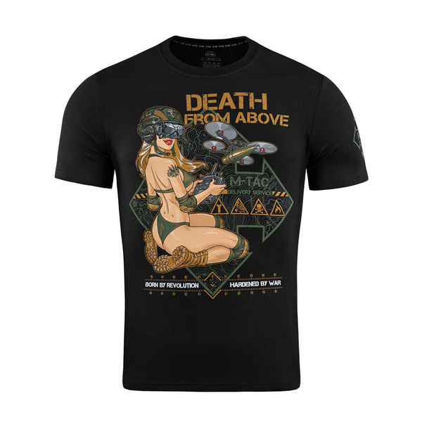 Koszulka Delivery Service M-Tac Czarna (80069002)