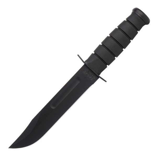 Nóż Black Serrated + Pochwa GFN Ka-Bar 