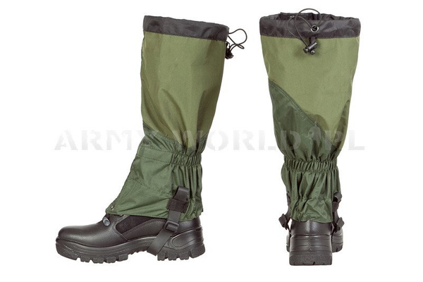 Military Gaiters Dutch Army Green M2 Used