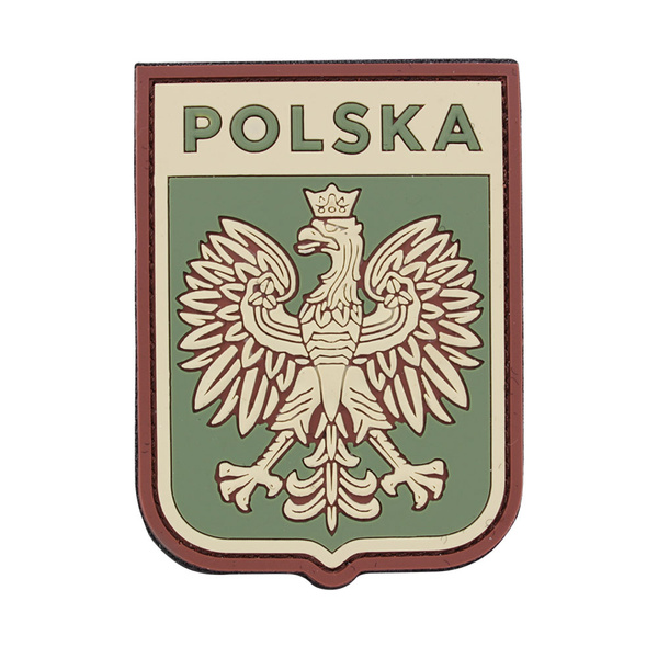 Naszywka Herb Polski 3D PVC 101 Inc. Multicamo