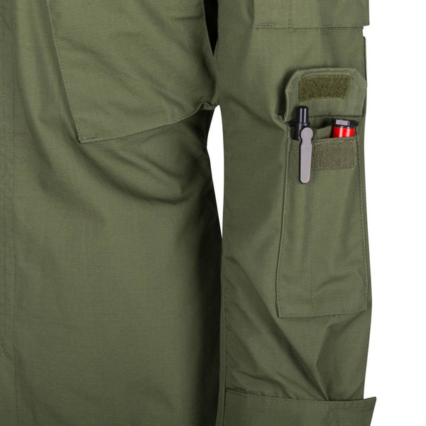 Bluza CPU (Combat Patrol Uniform) PolyCotton Ripstop Helikon-Tex Czarna Powystawowa