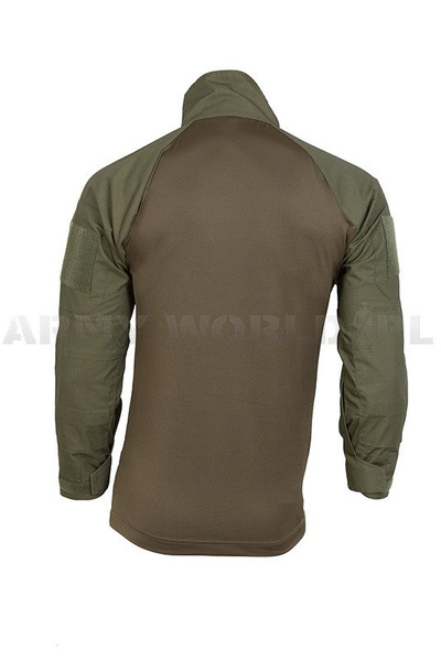 Tactical Shirt To Wear With Tactical Vest  Oliv Ripstop Mil-tec New